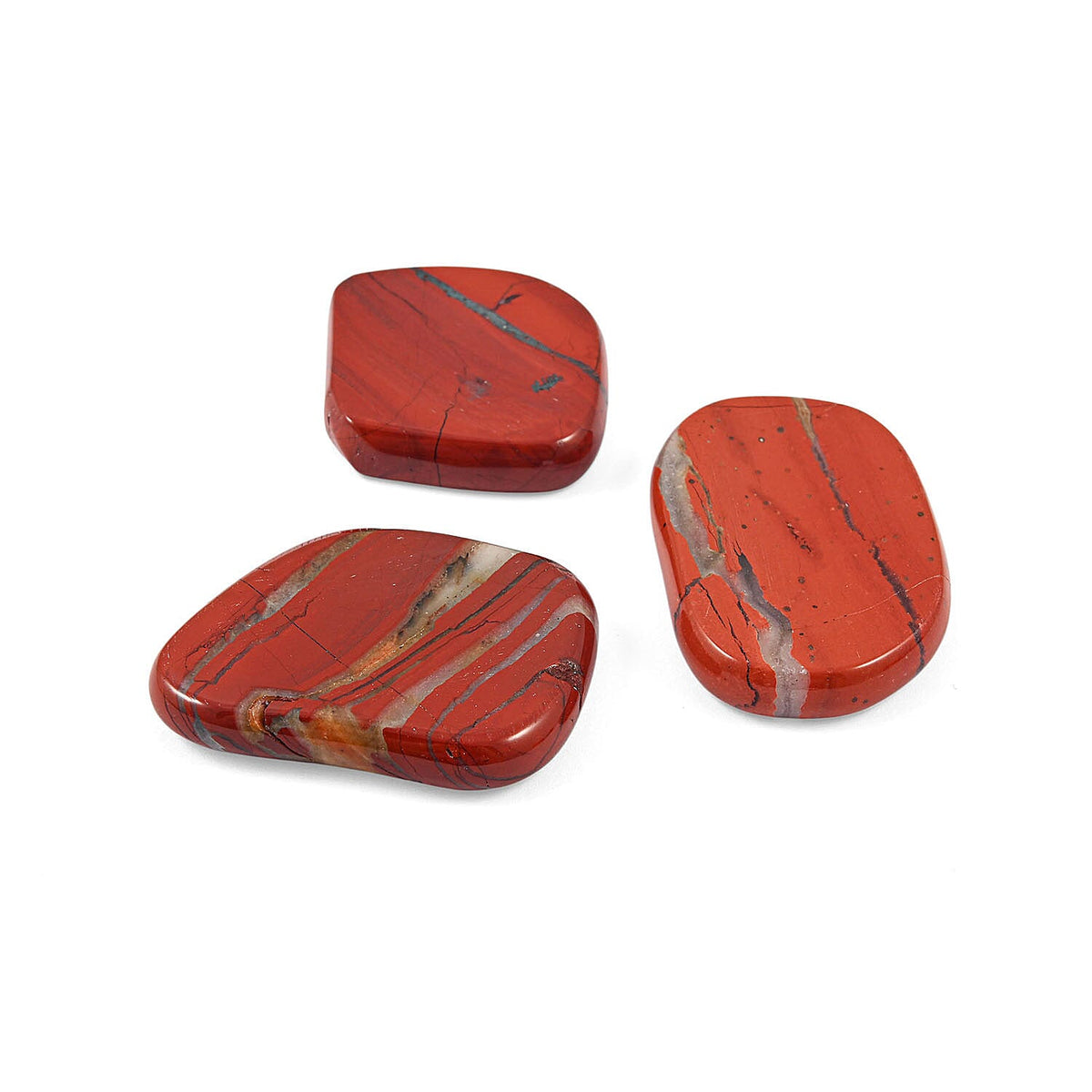 Red Aventurine Worry Stone (One Stone Per Purchase) (Style/Color Varies)