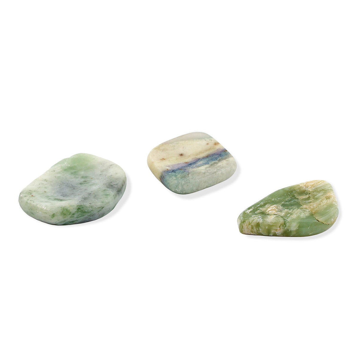 Peace Jasper Worry Stone (One Stone Per Purchase) (Style/Color Varies)