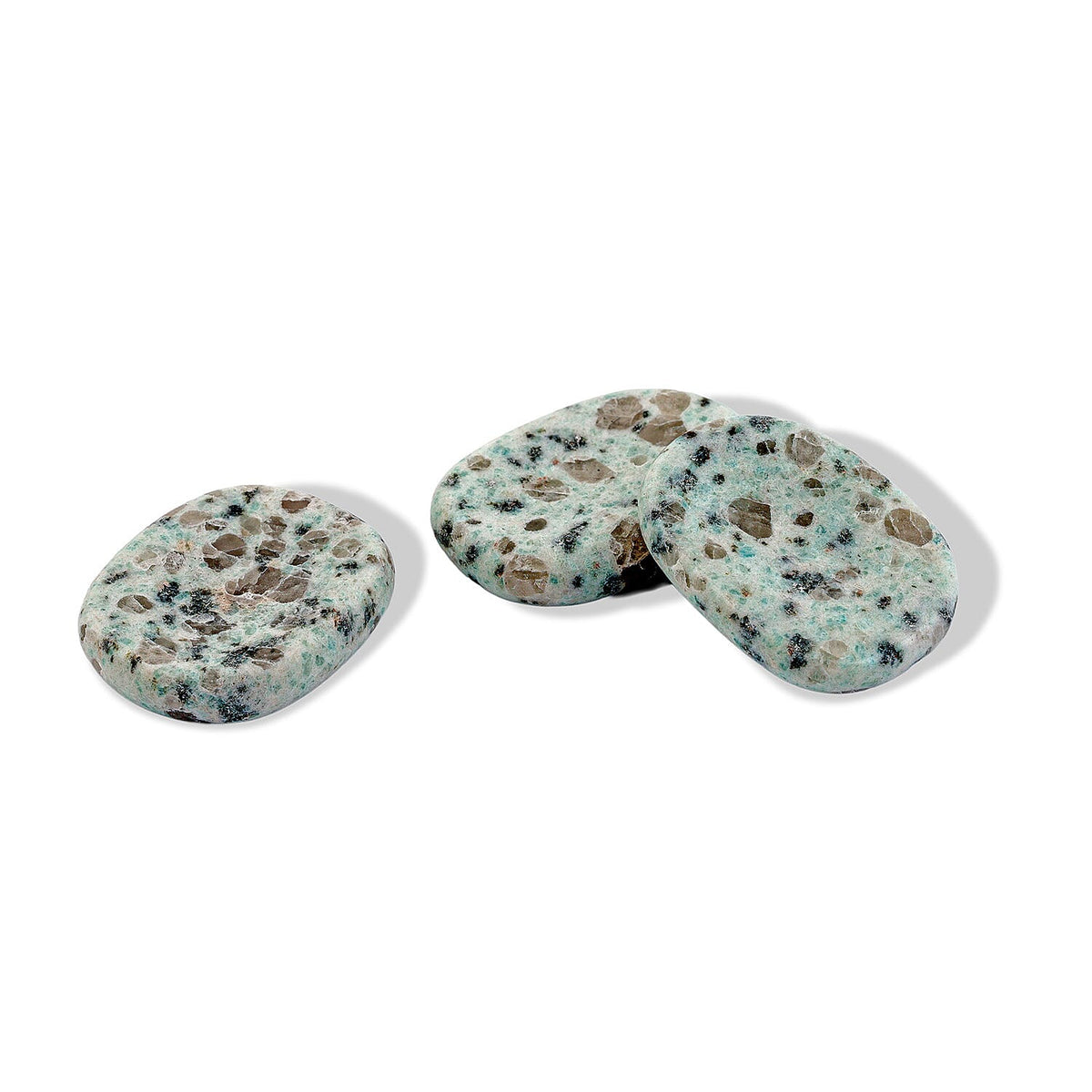 Green Kiwi Worry Stone (One Stone Per Purchase) (Style/Color Varies)