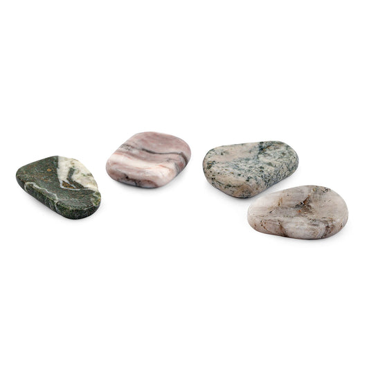 Marble Worry Stone (One Stone Per Purchase) (Style/Color Varies)