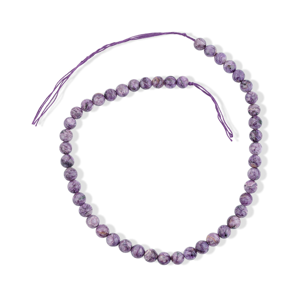 GCS Chaorite Round Beaded Strand (18 Inches) 210.00 ctw