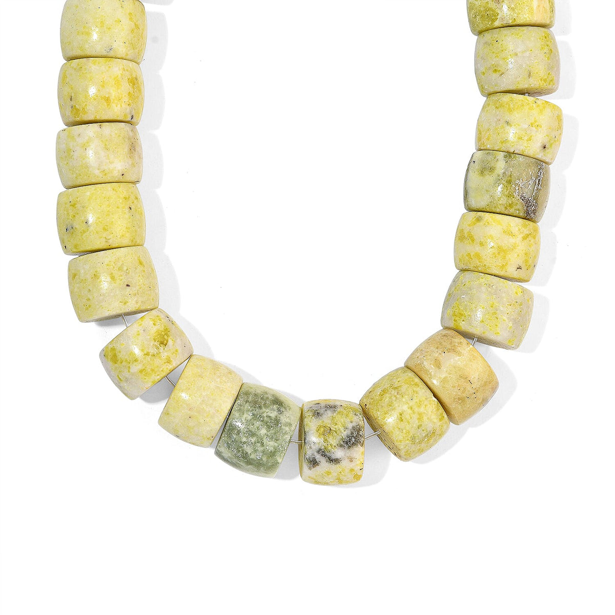 GCS Pineapple Jasper 12x17mm Beaded Strand 1085.00 ctw