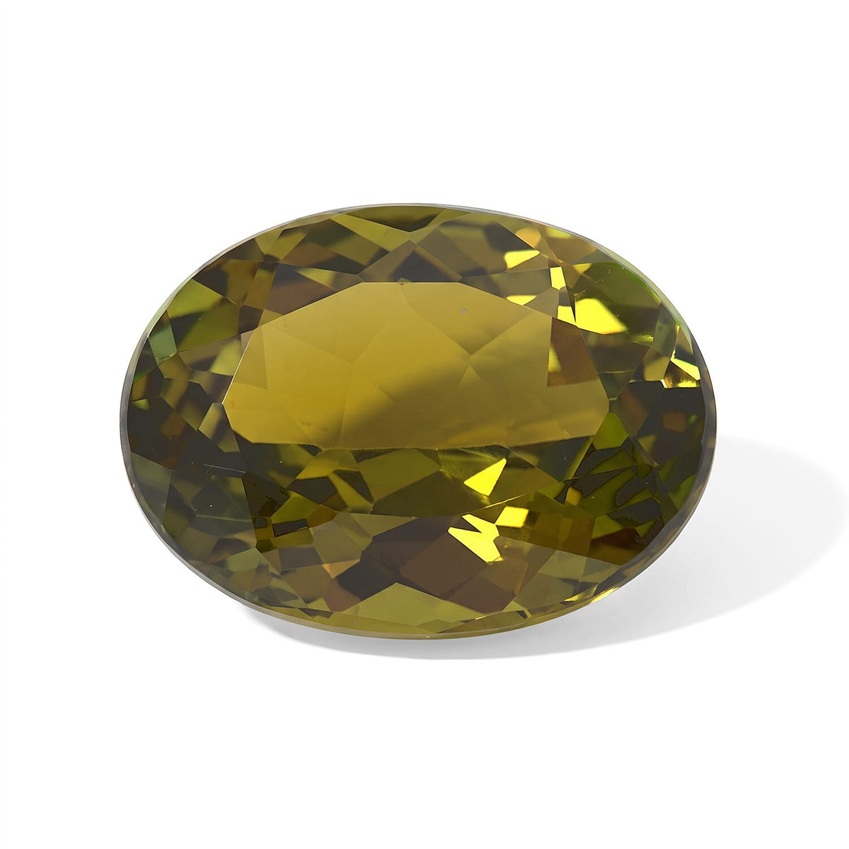 AAA Golden Tourmaline (Oval 8x6 mm) 1.00 ctw
