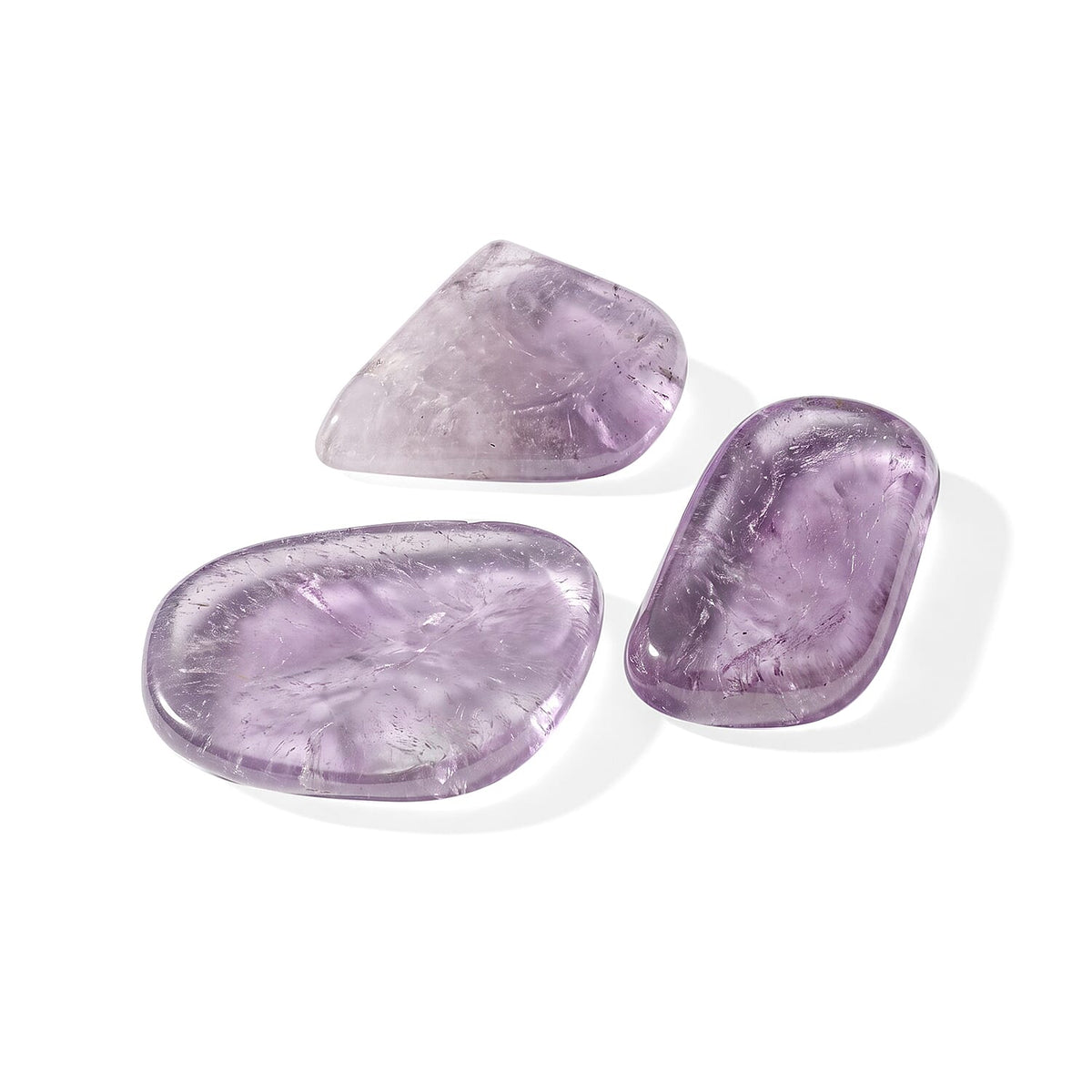 Amethyst Worry Stone