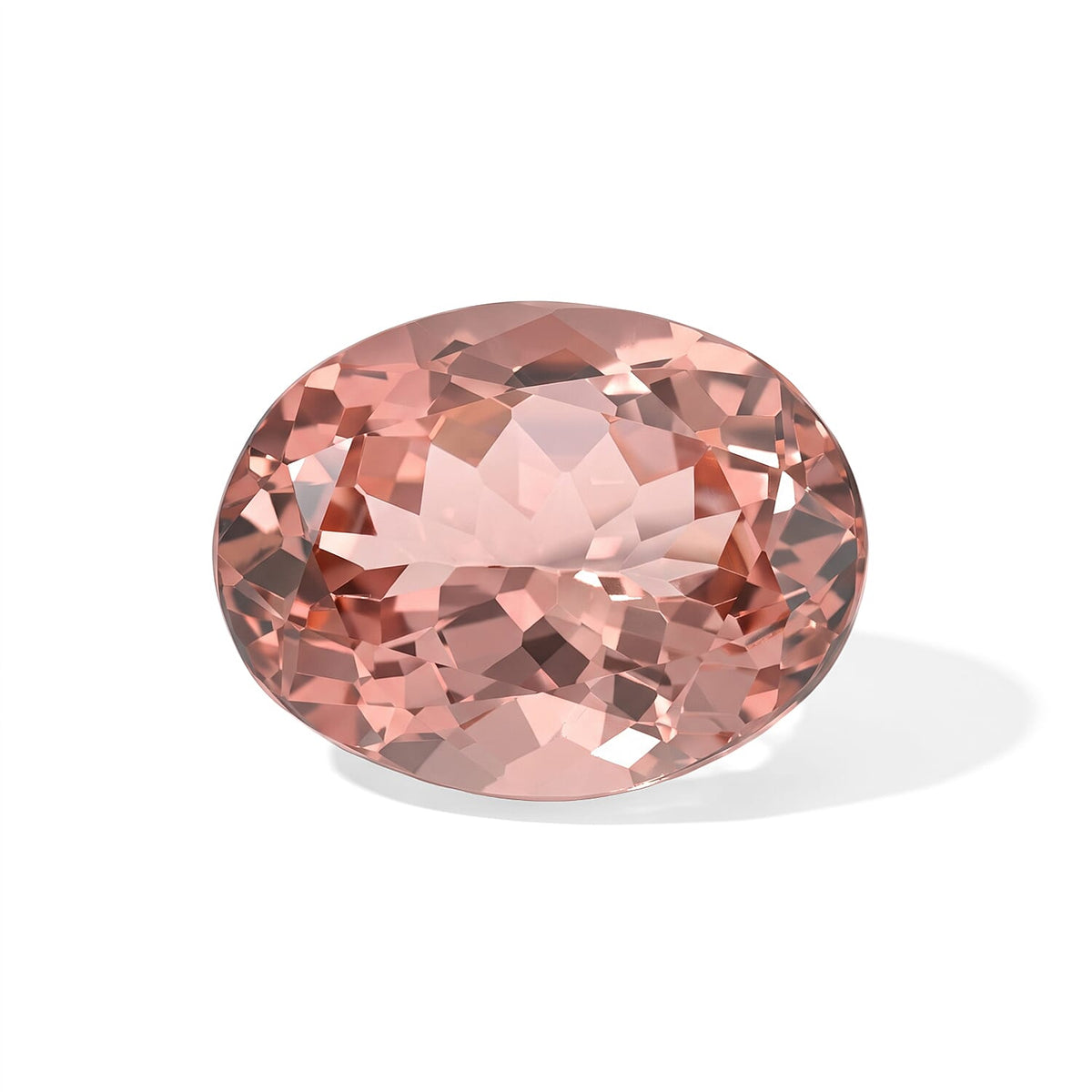 AAAA Padparadscha Tourmaline (Oval Free Size) 2.00 ctw