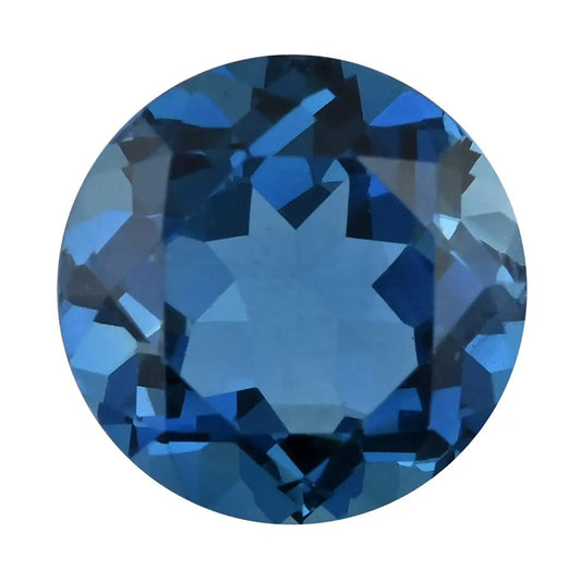 AAAA London Blue Topaz (Round 11mm) 5.00 ctw