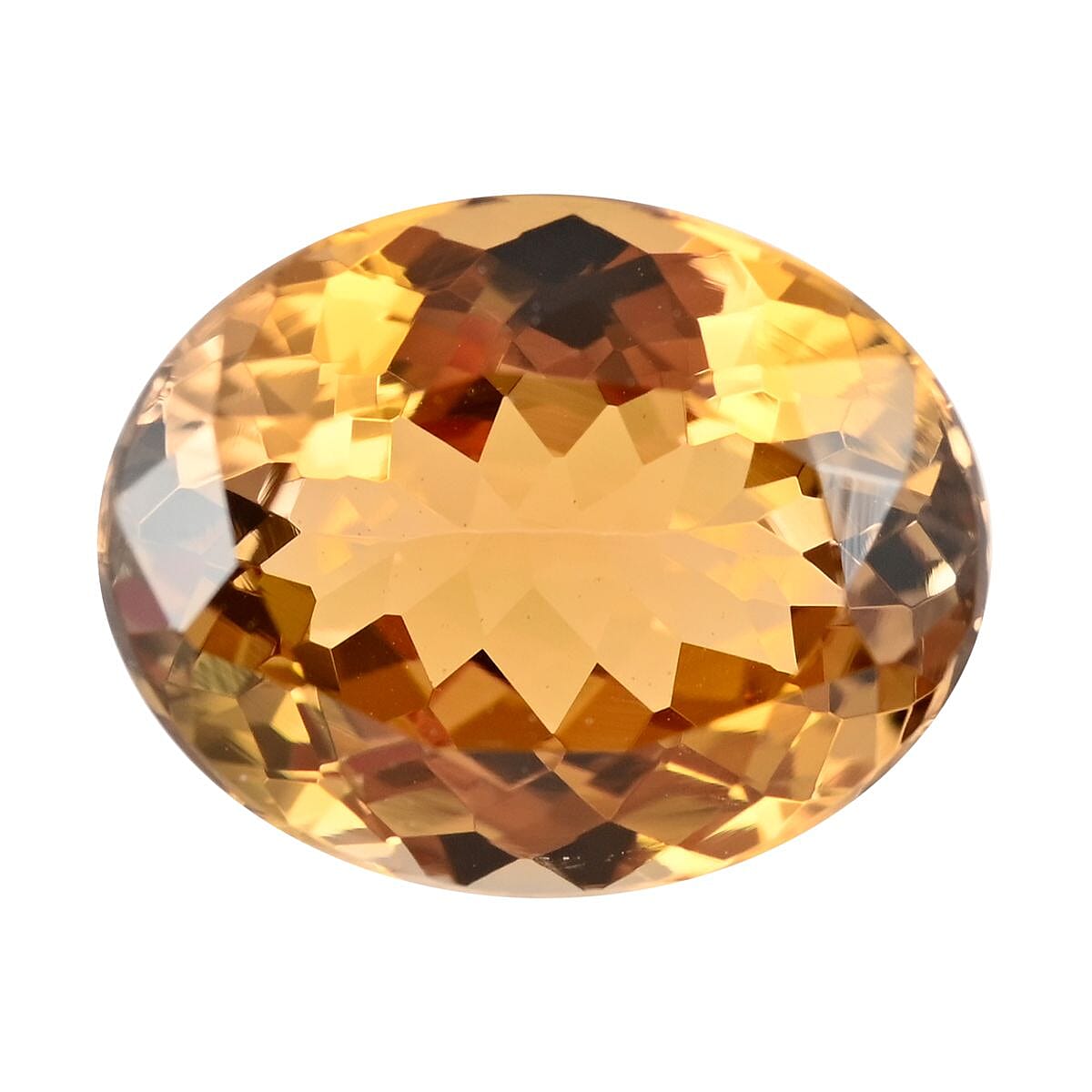 AAAA Golden Tanzanite (Oval Free Size) 1.00 ctw