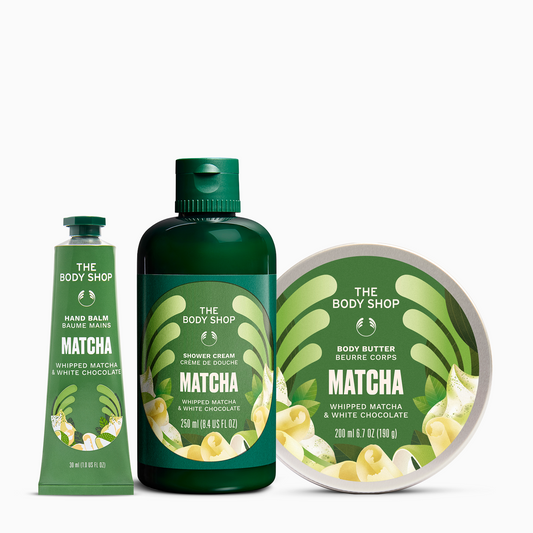 Matcha & White Chocolate Body Care Collection
